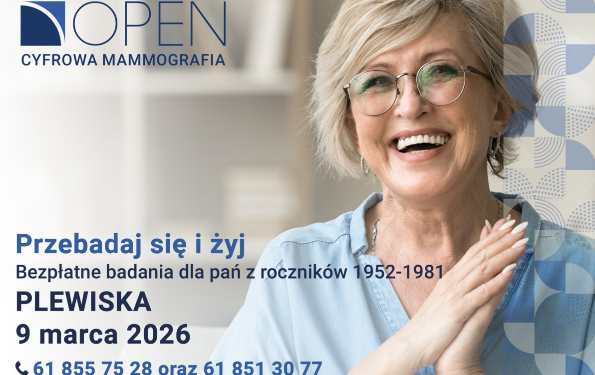 Zdjęcie do Bezpłatne badania mammograficzne &ndash; marzec 2026