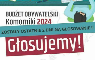 Zdjęcie do Ostatnie dni głosowania na projekty do Budżetu Obywatelskiego na 2024 rok. 