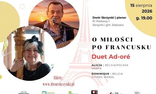 O miłości, po francusku” w Skrzynkach| Wystąpi belgijsko-holenderski duet AD-ORÉ