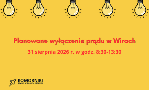 Planowe wyłączenie prądu w Wirach
