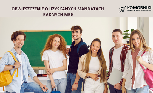 Zdjęcie do Obwieszczenie o uzyskanych mandatach radnych Młodzieżowej Rady Gminy Komorniki 