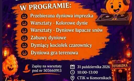 Zdjęcie do Dyniowe Love w Komornikach