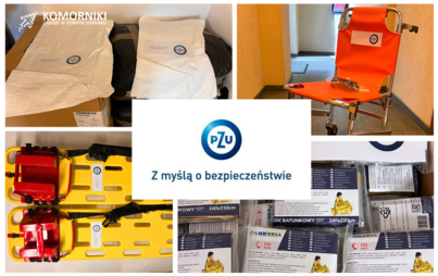Zdjęcie do Środki z Funduszu Prewencyjnego PZU Życie dla Gminy Komorniki. 