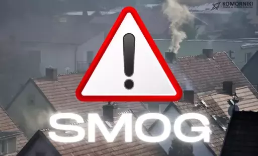 wykrzyknik i dym