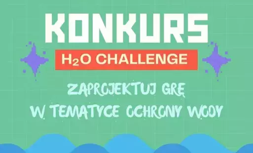 zielone tło napis konkurs
