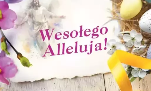okładka nowin komornickich z wielkanocnymi dekoracjami
