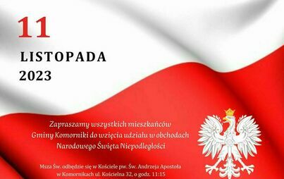 Zdjęcie do Obchody Święta Niepodległości 