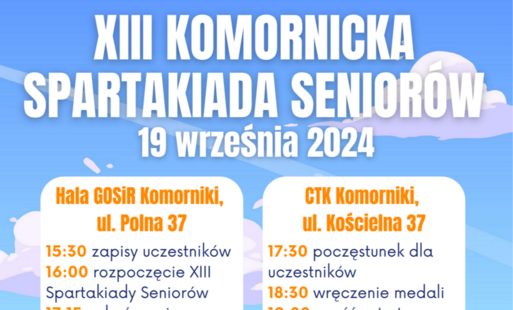 Zdjęcie do XIII Spartakiada Senior&oacute;w