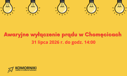 Awaryjne wyłączenie prądu w Chomęcicach