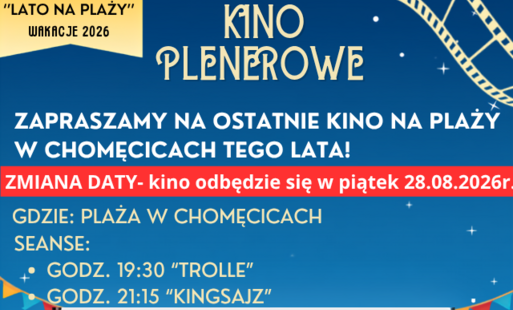 Zdjęcie do PRZENOSIMY KINO PLENEROWE!