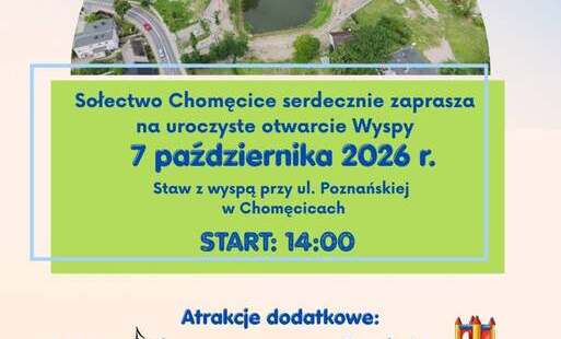 Zdjęcie do Otwarcie Wyspy w Chomęcicach!